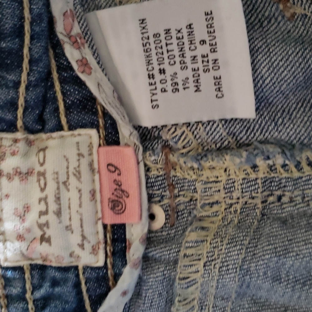 MUDD Blue Jean Shorts 9 - Picture 3 of 3